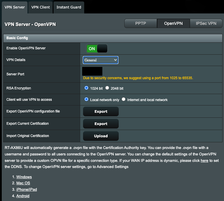 asus-openvpn-server-basic-config-port